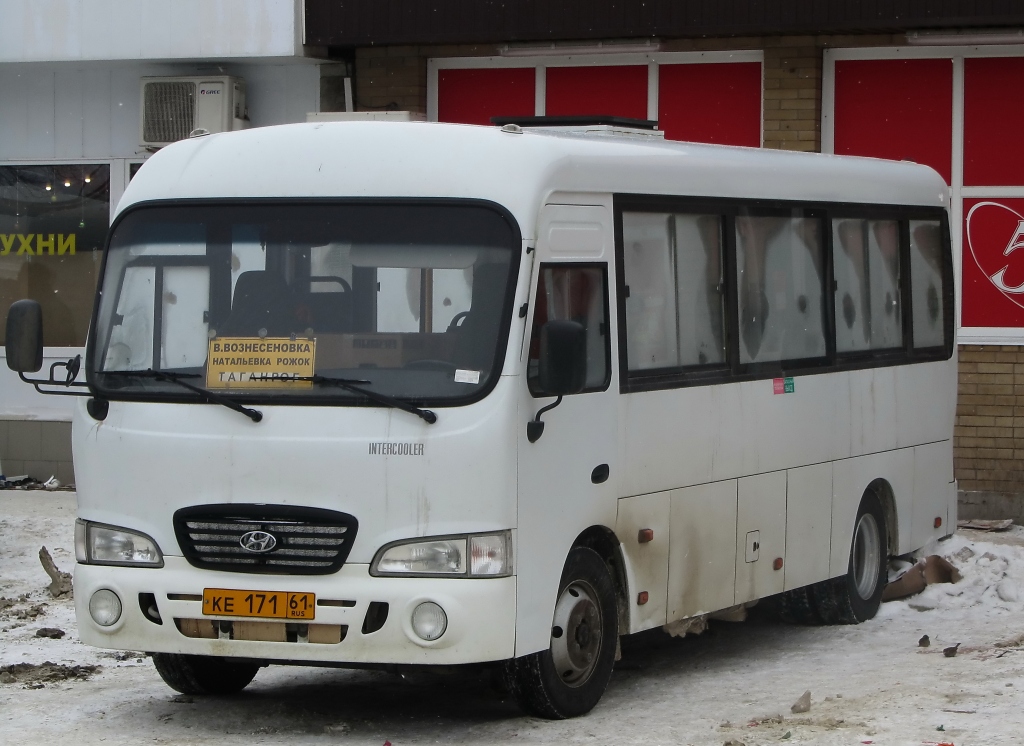 Ростовская область, Hyundai County LWB C09 (ТагАЗ) № КЕ 171 61