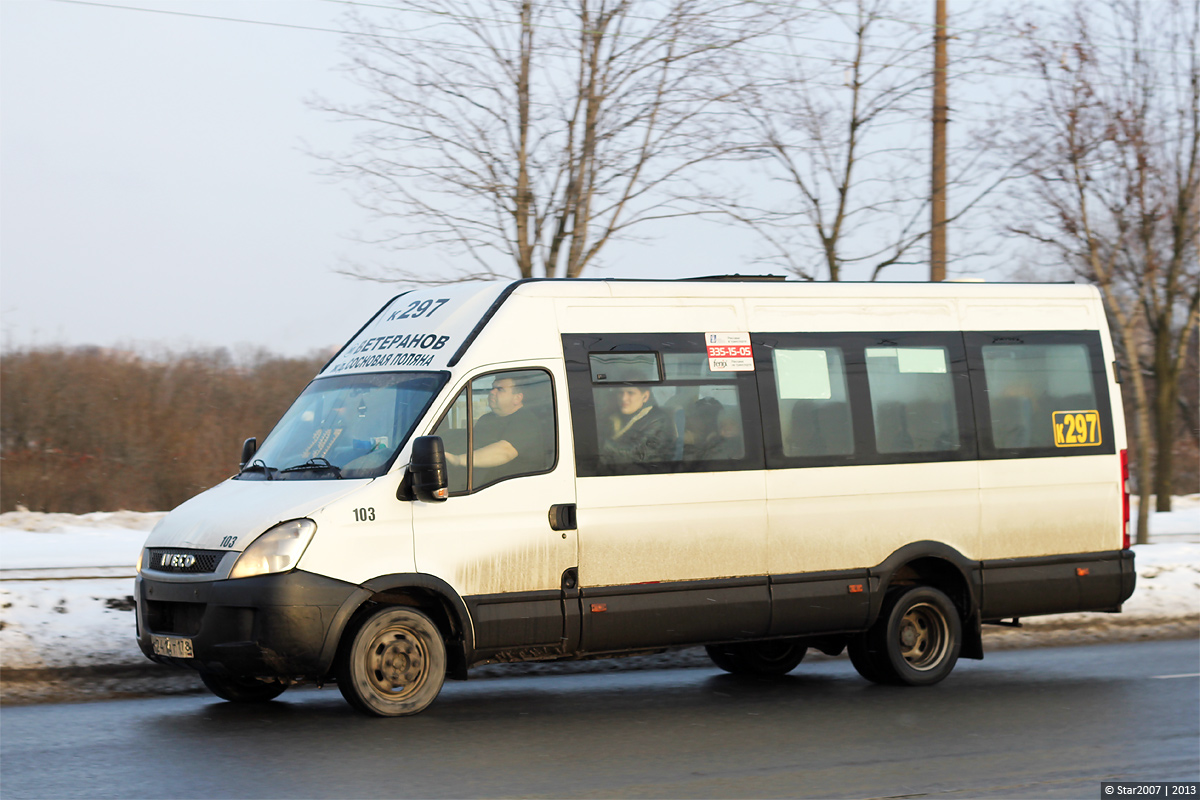 Санкт-Петербург, Нижегородец-2227UT (IVECO Daily) № 103