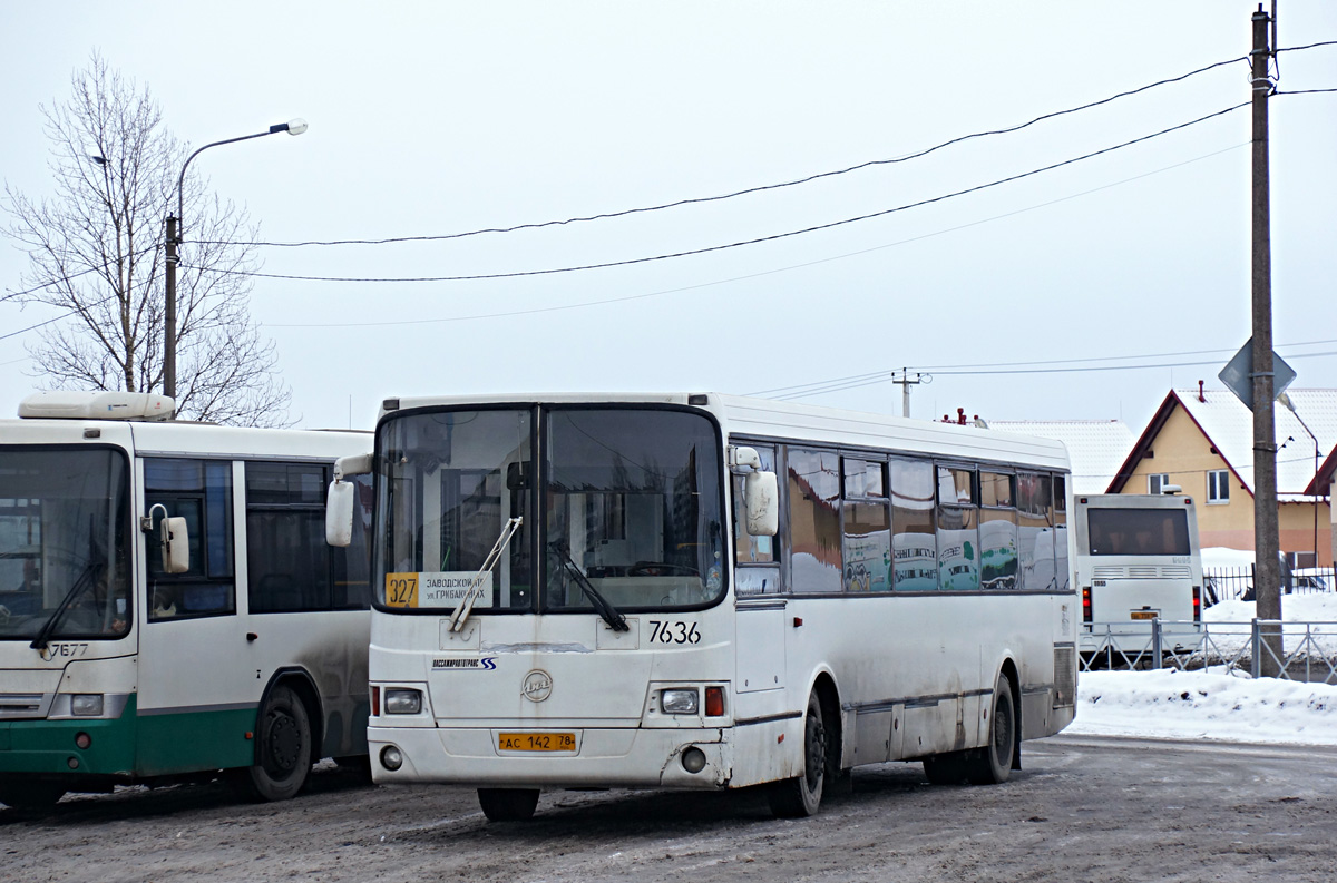 Санкт-Петербург, ЛиАЗ-5256.25 № 7636