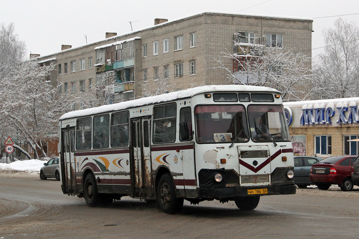 Obwód niżnonowogrodzki, LiAZ-677M (BARZ) Nr АМ 786 52