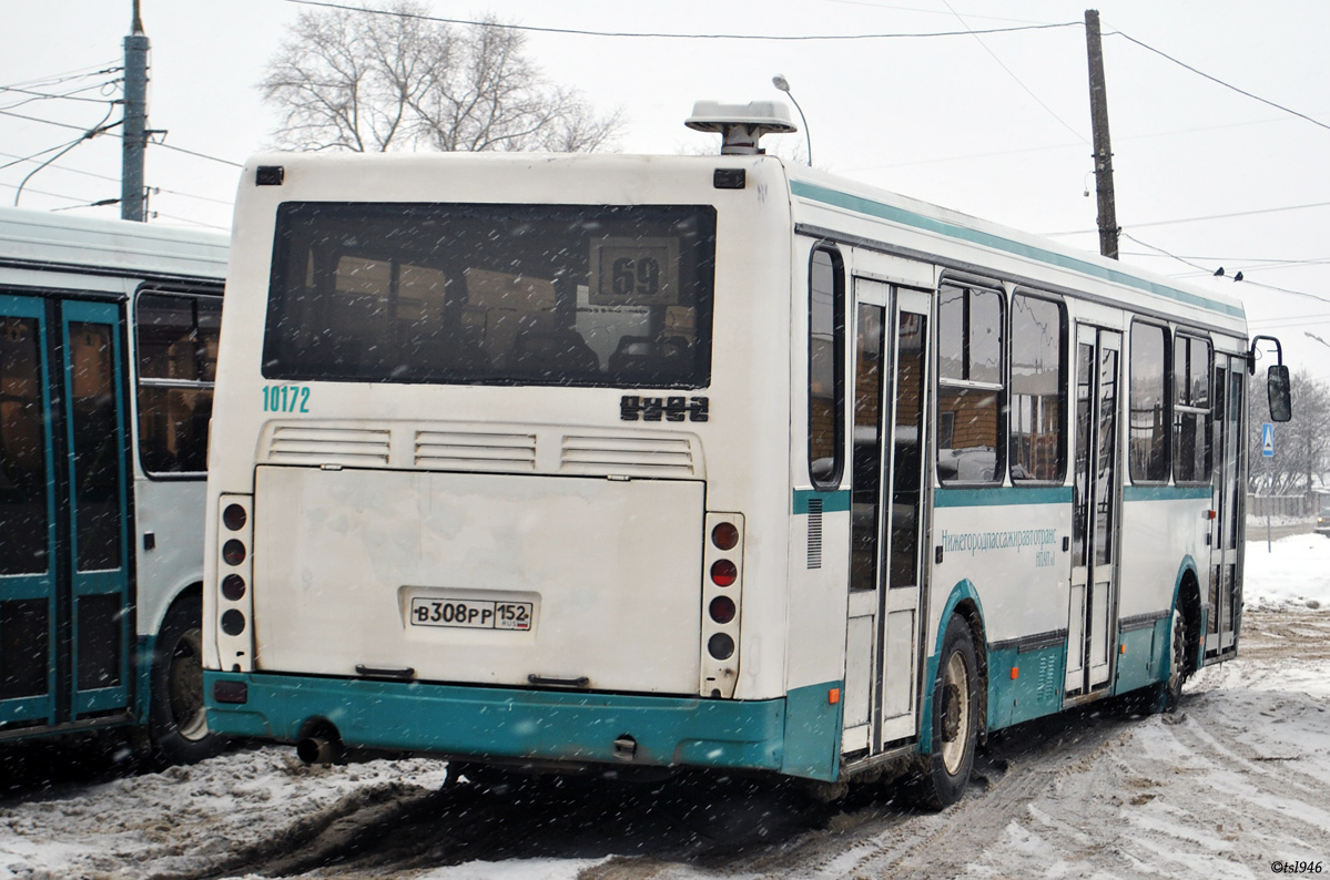 Nizhegorodskaya region, LiAZ-5256.25 № 10172