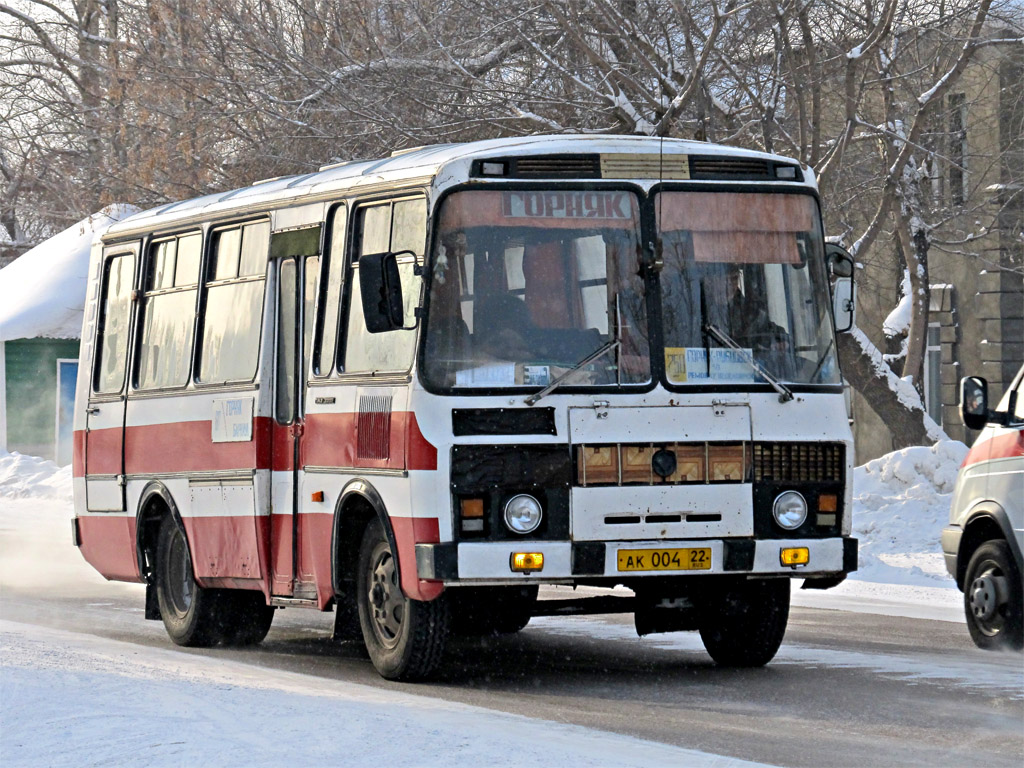 Алтайский край, ПАЗ-3205 (00) № АК 004 22