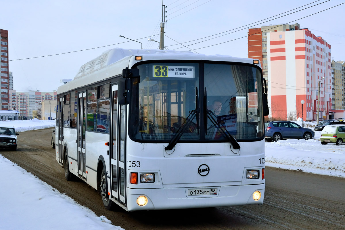 Пензенская область, ЛиАЗ-5256.57 № 1053