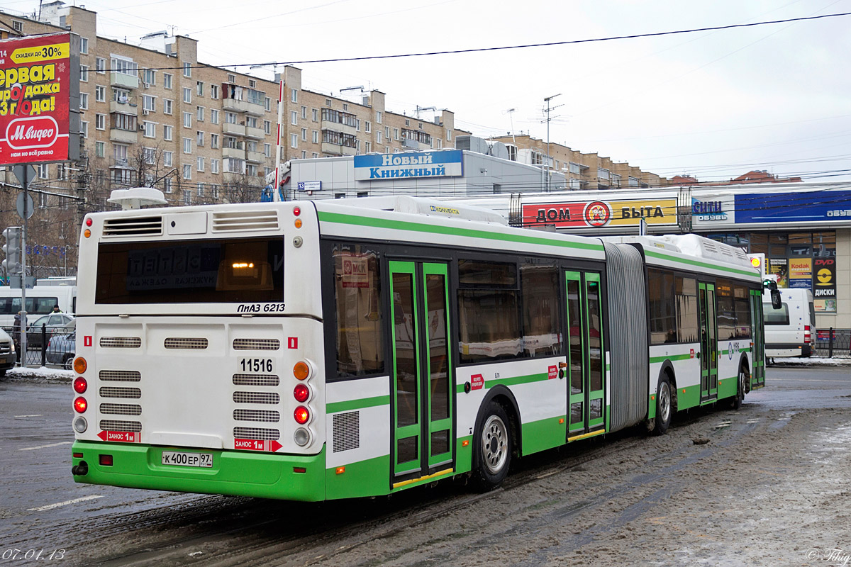 Moskva, LiAZ-6213.71 č. 11516