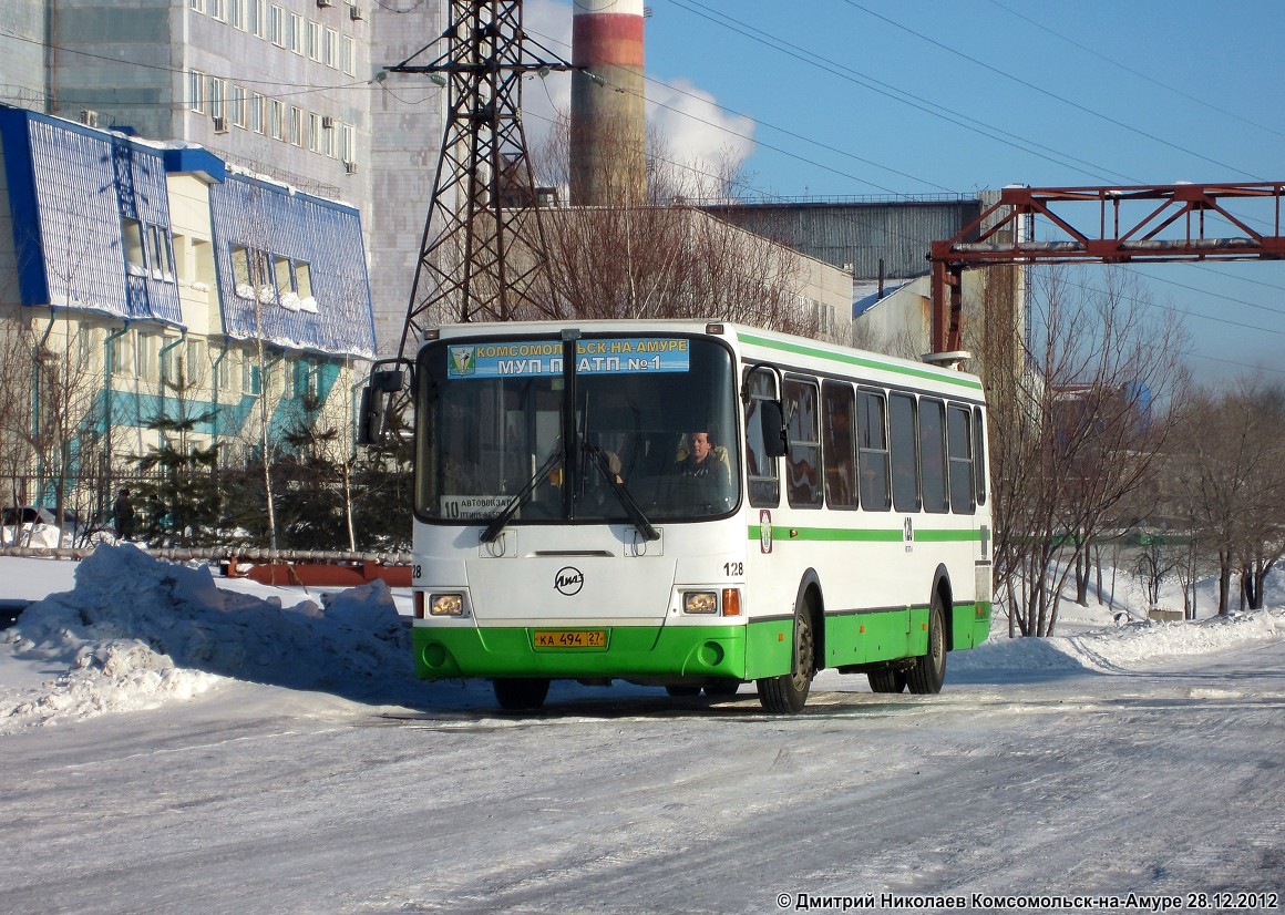 Хабаровский край, ЛиАЗ-5256.36 № 128