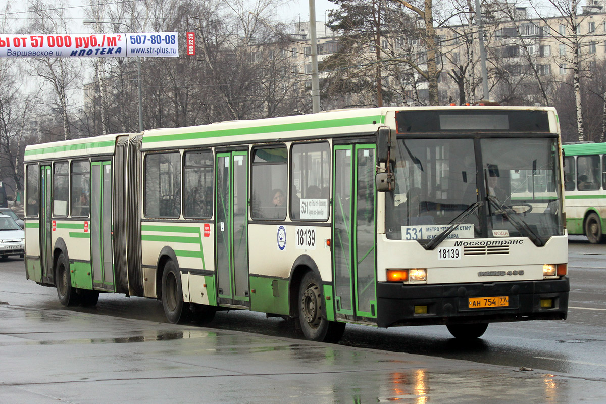 Москва, Ikarus 435.17 № 18139