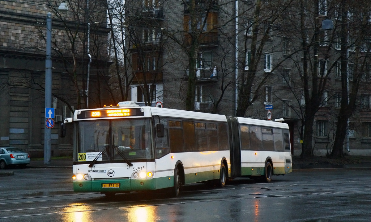 Санкт-Петербург, ЛиАЗ-6213.20 № 5251