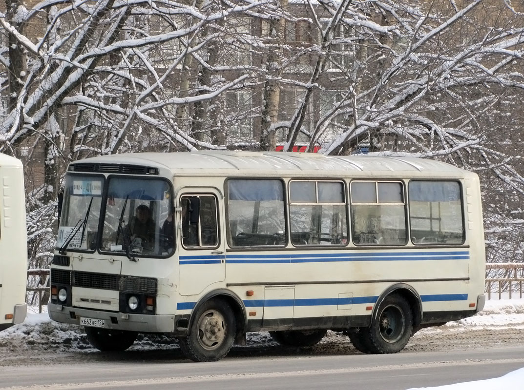 Нижегородская область, ПАЗ-32054 № К 663 НЕ 152