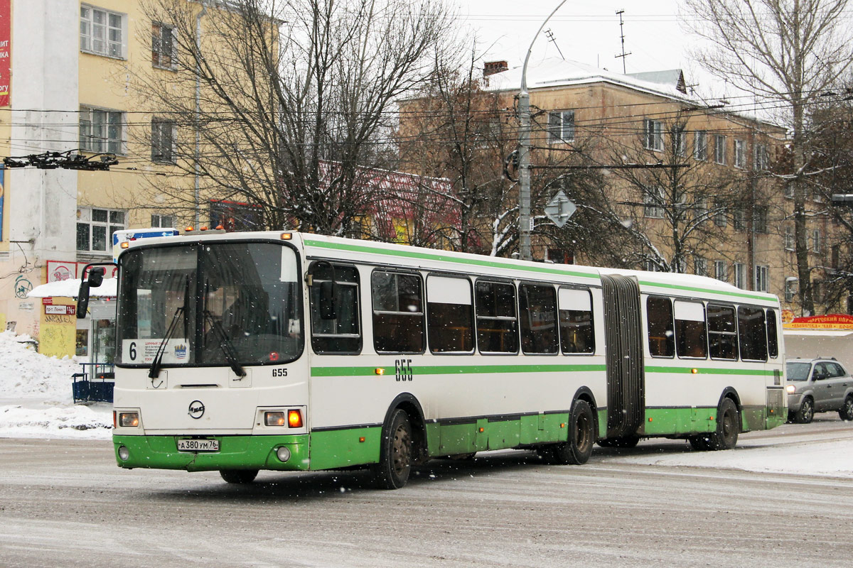 Ярославская область, ЛиАЗ-6212.00 № 655