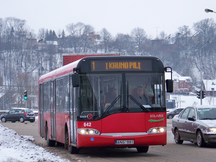 Литва, Solaris Urbino II 12 № 642