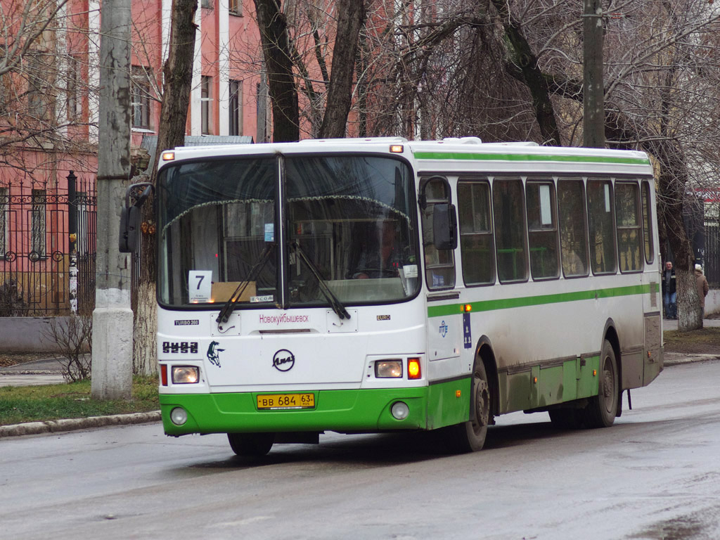 Samara region, LiAZ-5256.45 Nr. ВВ 684 63