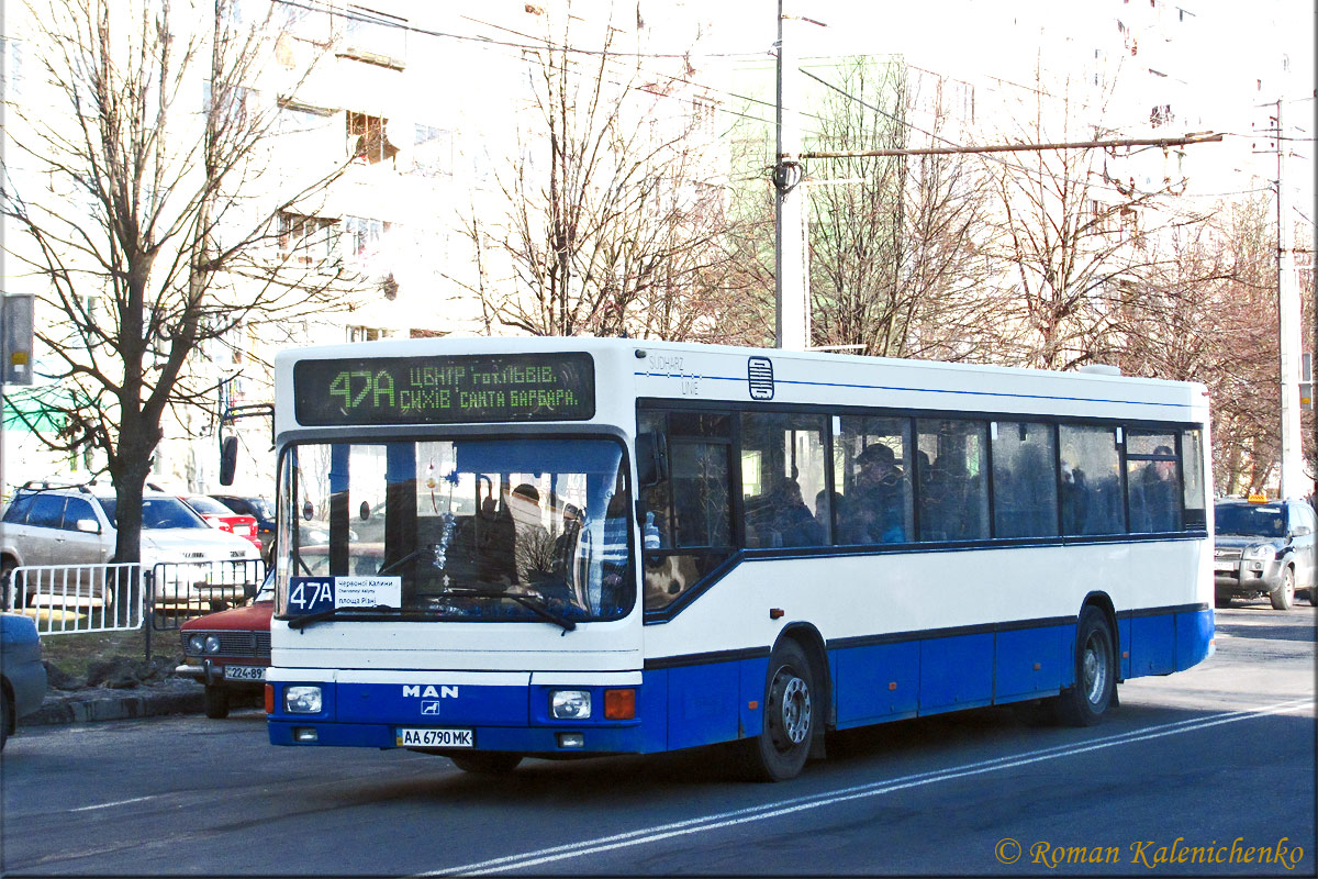 Львовская область, MAN A12 EL262 № AA 6790 MK