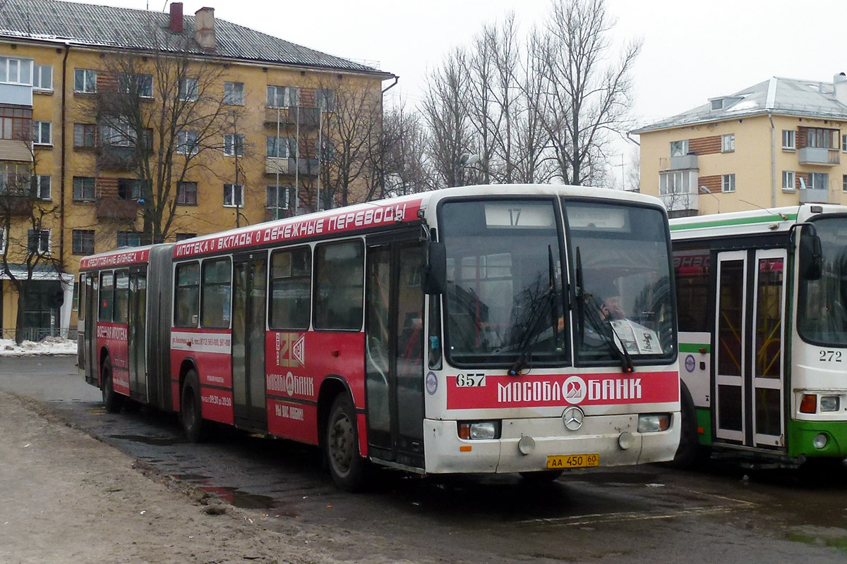 Псковская область, Mercedes-Benz O345G № 657