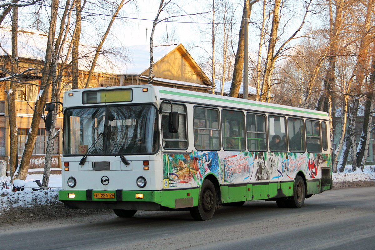 Архангельская область, ЛиАЗ-5256.40 № АС 224 29