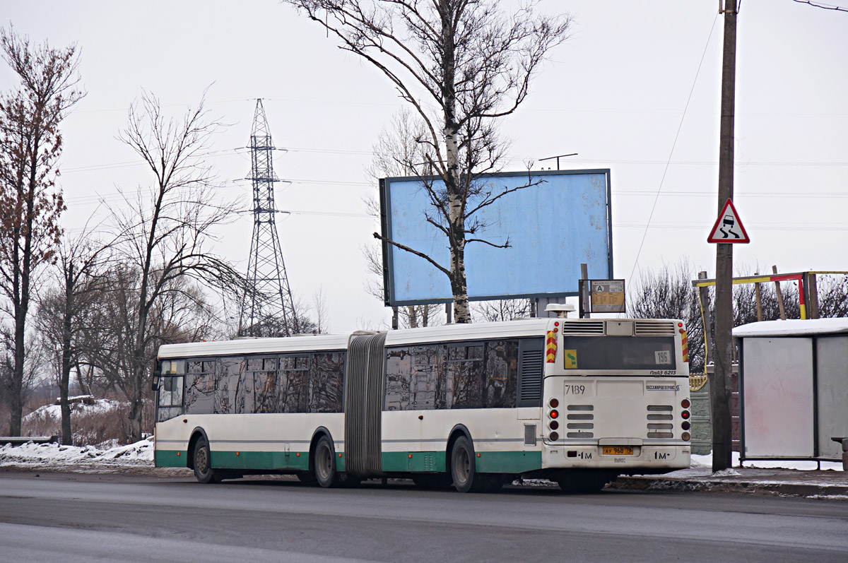 Санкт-Петербург, ЛиАЗ-6213.20 № 7189