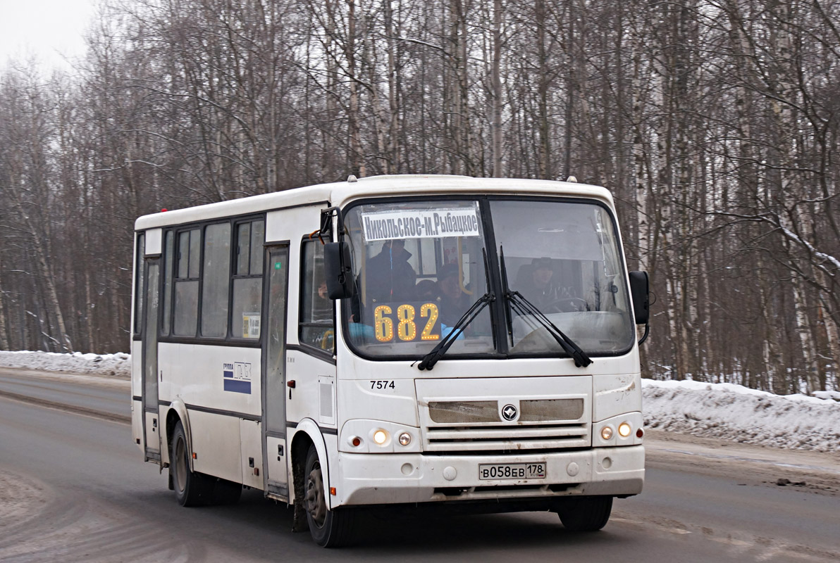 Ленінградская вобласць, ПАЗ-320412-05 № 7574