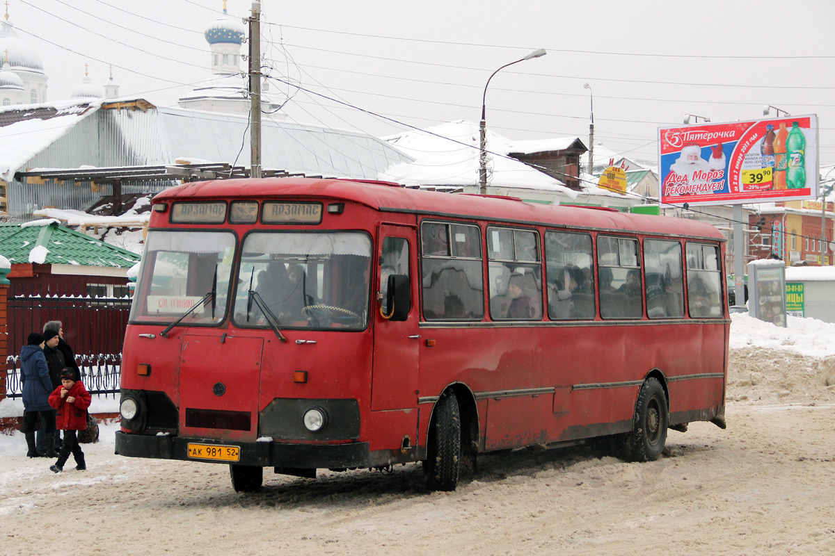 Нижегородская область, ЛиАЗ-677М № АК 981 52