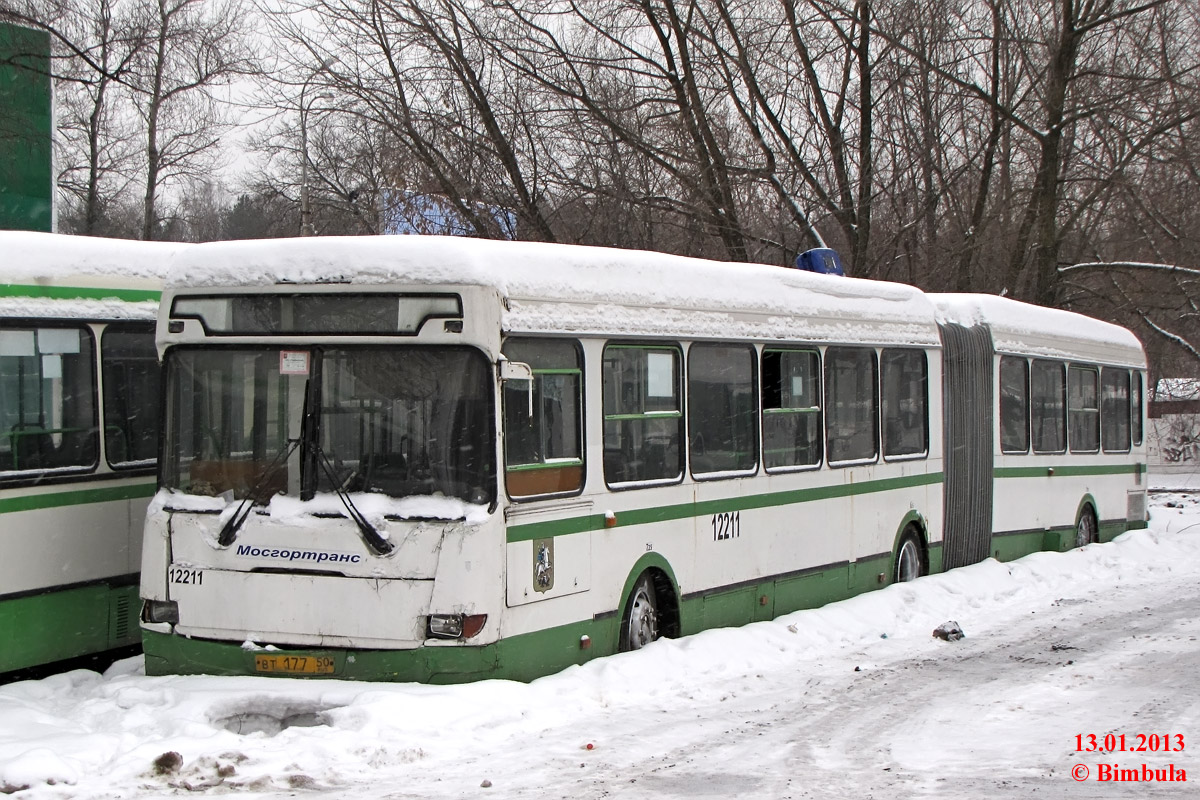 Москва, ЛиАЗ-6212.01 № 12211