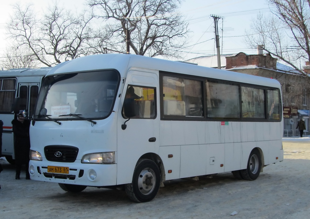 Ростовская область, Hyundai County LWB C09 (РоАЗ) № АМ 673 61