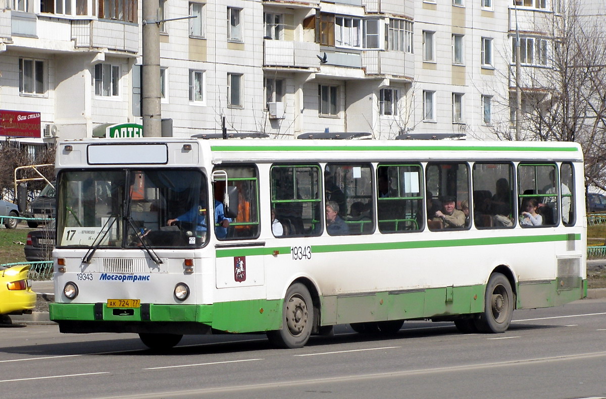 Москва, ЛиАЗ-5256.25 № 19343