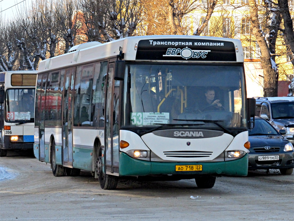 Алтайский край, Scania OmniLink I (Скания-Питер) № АО 718 22