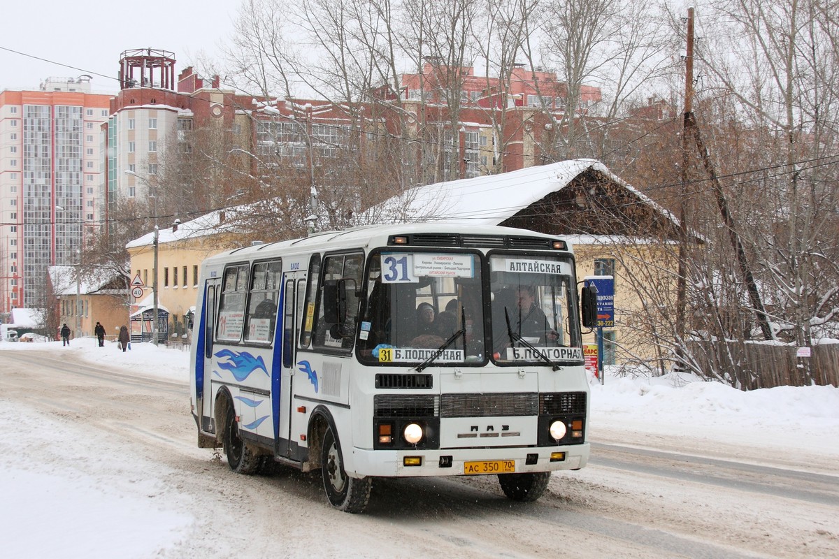 Томская область, ПАЗ-32054 № АС 350 70