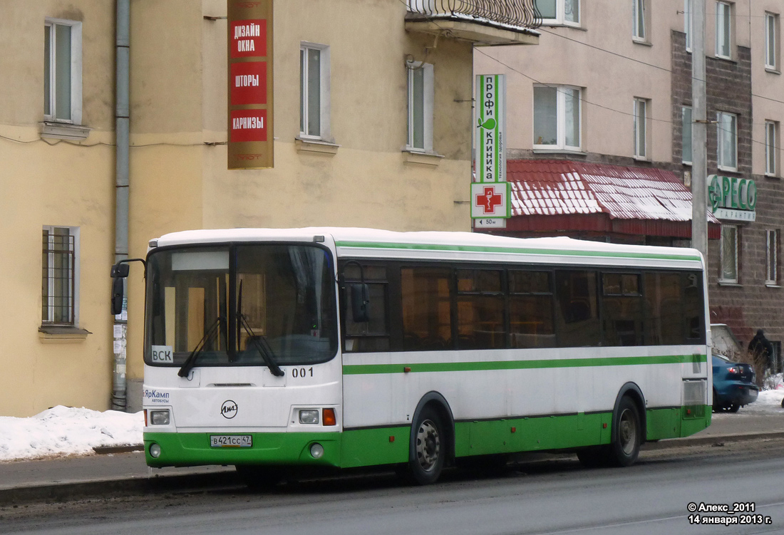 Sanktpēterburga, LiAZ-5256.53 № 001