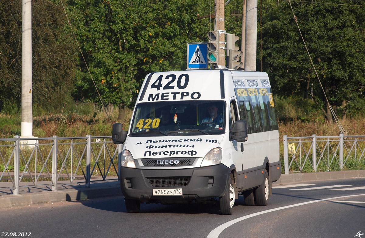 Санкт-Петербург, Нижегородец-2227UU (IVECO Daily) № В 265 АХ 178