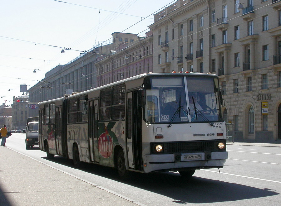 Санкт-Петербург, Ikarus 280.33O № 7487