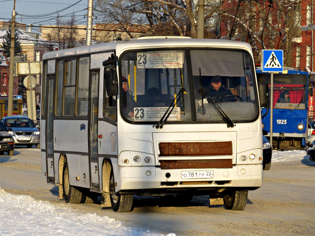 Алтайский край, ПАЗ-320402-05 № О 781 ТР 22