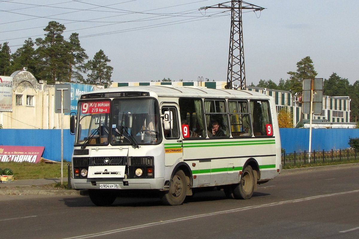 Иркутская область, ПАЗ-32054 № О 904 ХР 38