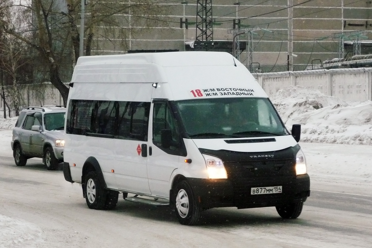 Новосибирская область, Нижегородец-222709  (Ford Transit) № В 877 ММ 154