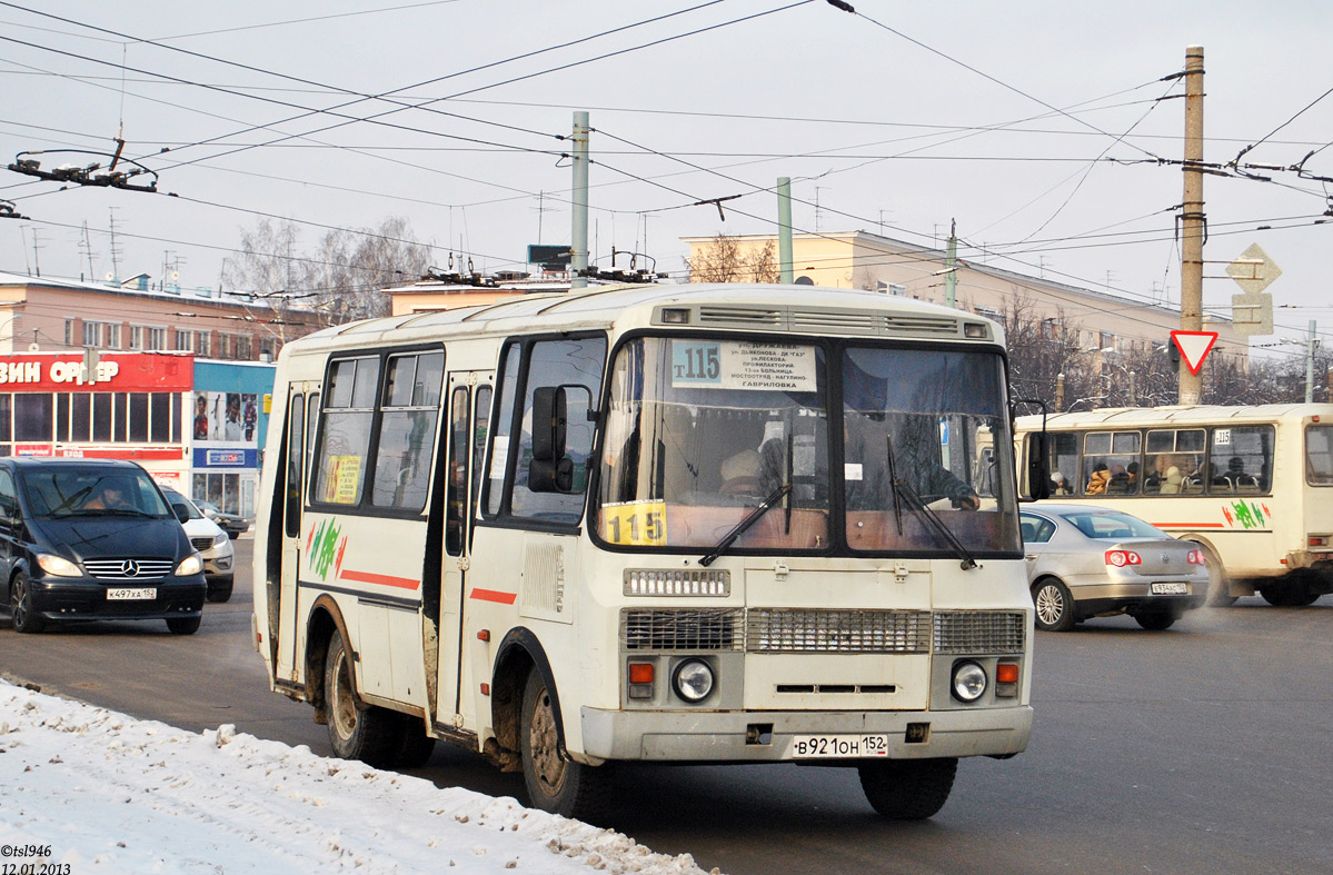 Нижегородская область, ПАЗ-32054 № В 921 ОН 152