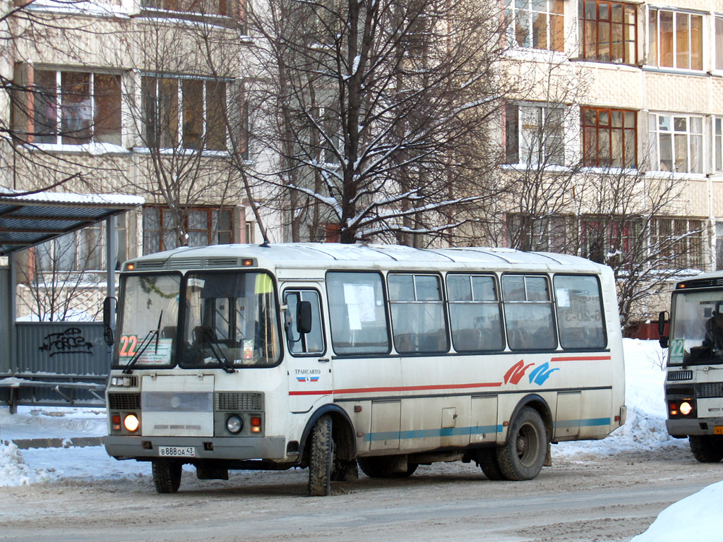 Кировская область, ПАЗ-4234 № В 888 ОА 43