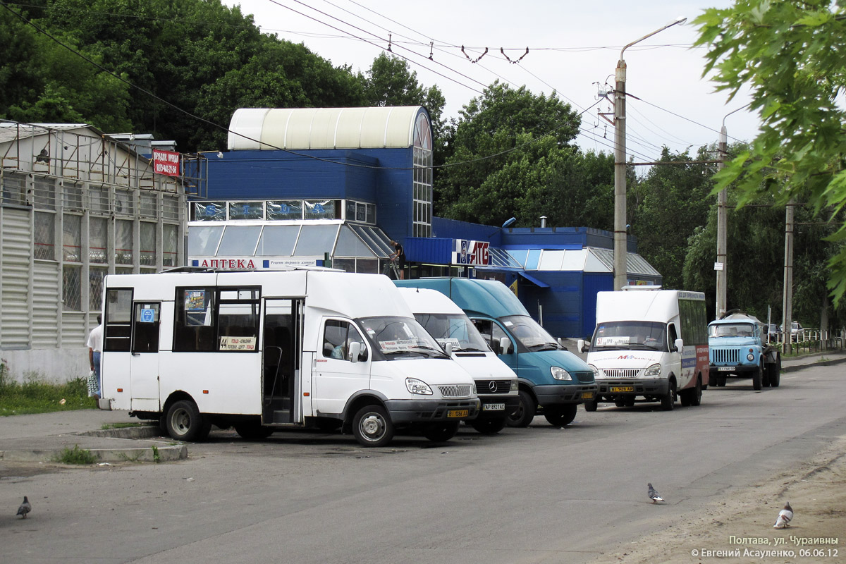 Полтавская область, Рута 20 № BI 1286 AA; Полтавская область — Полтава — конечные остановки