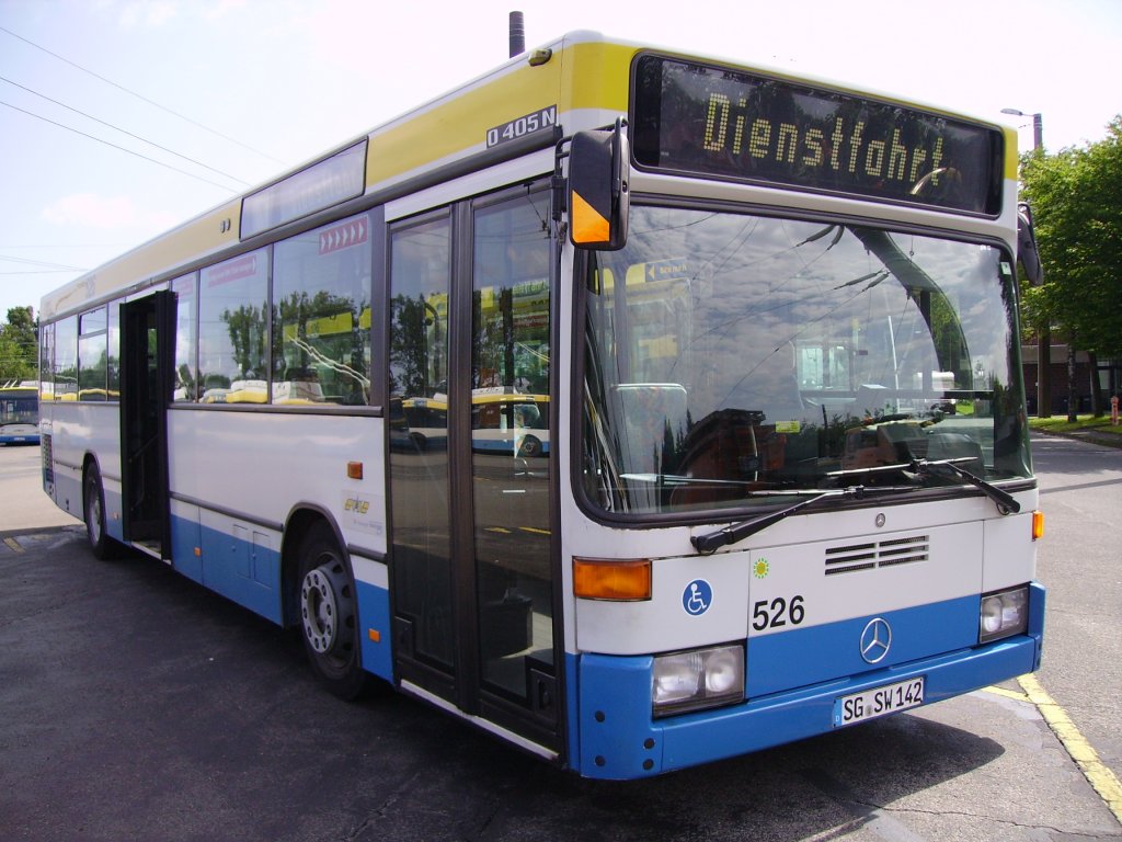 North Rhine-Westphalia, Mercedes-Benz O405N № 526