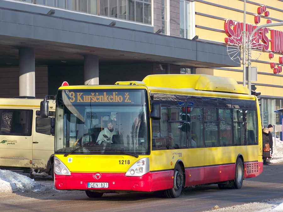 Литва, Irisbus Citelis 12M CNG № 1218