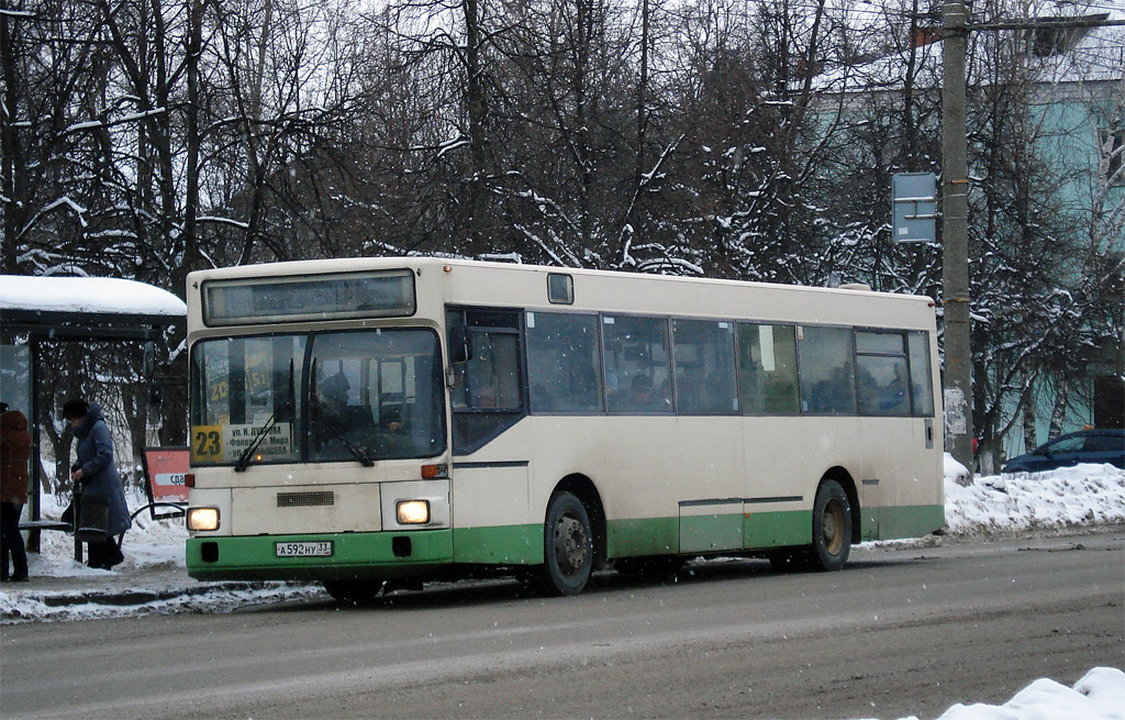 Владимирская область, MAN 791 SL202 № А 592 НУ 33