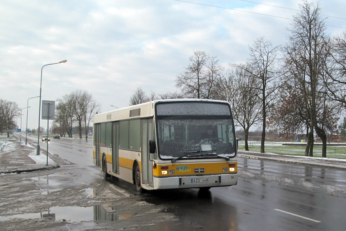 Литва, Van Hool A300 № 86