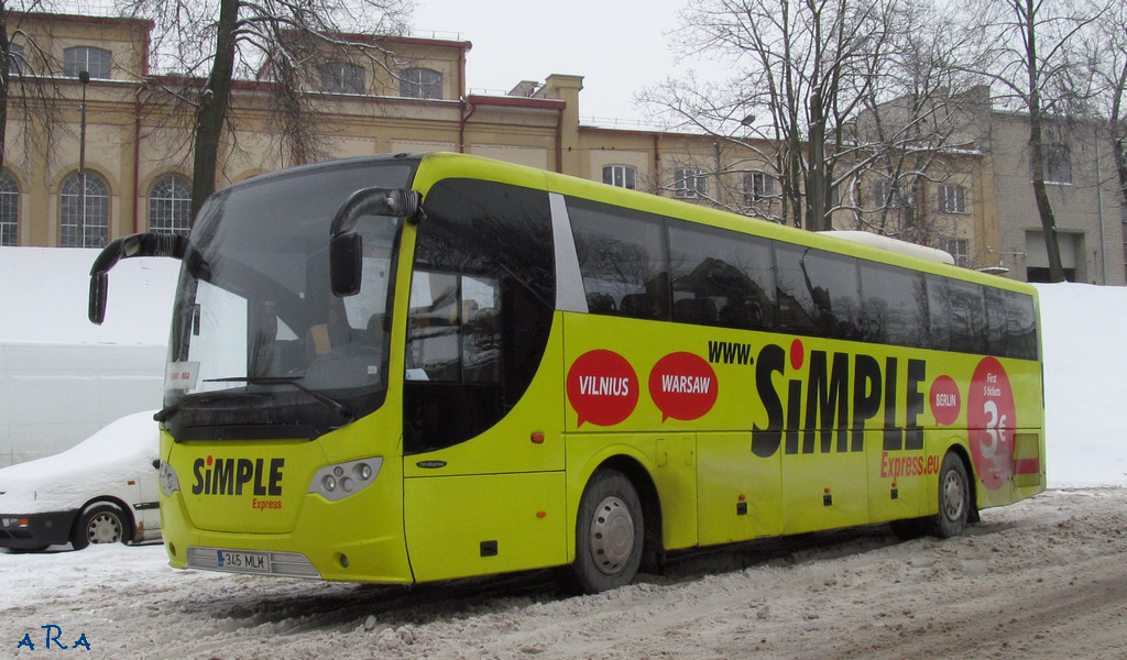 Эстония, Scania OmniExpress 340 № 345 MLK