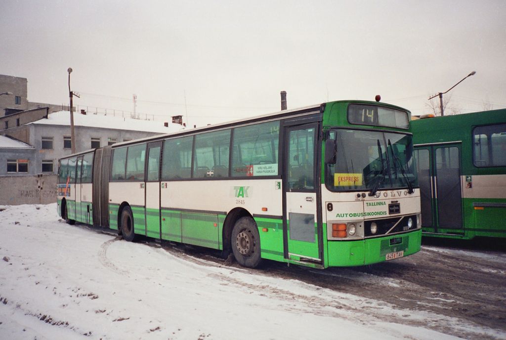 Эстония, Van Hool T8 Alizée 210 № 2845; Эстония — Старые фотографии