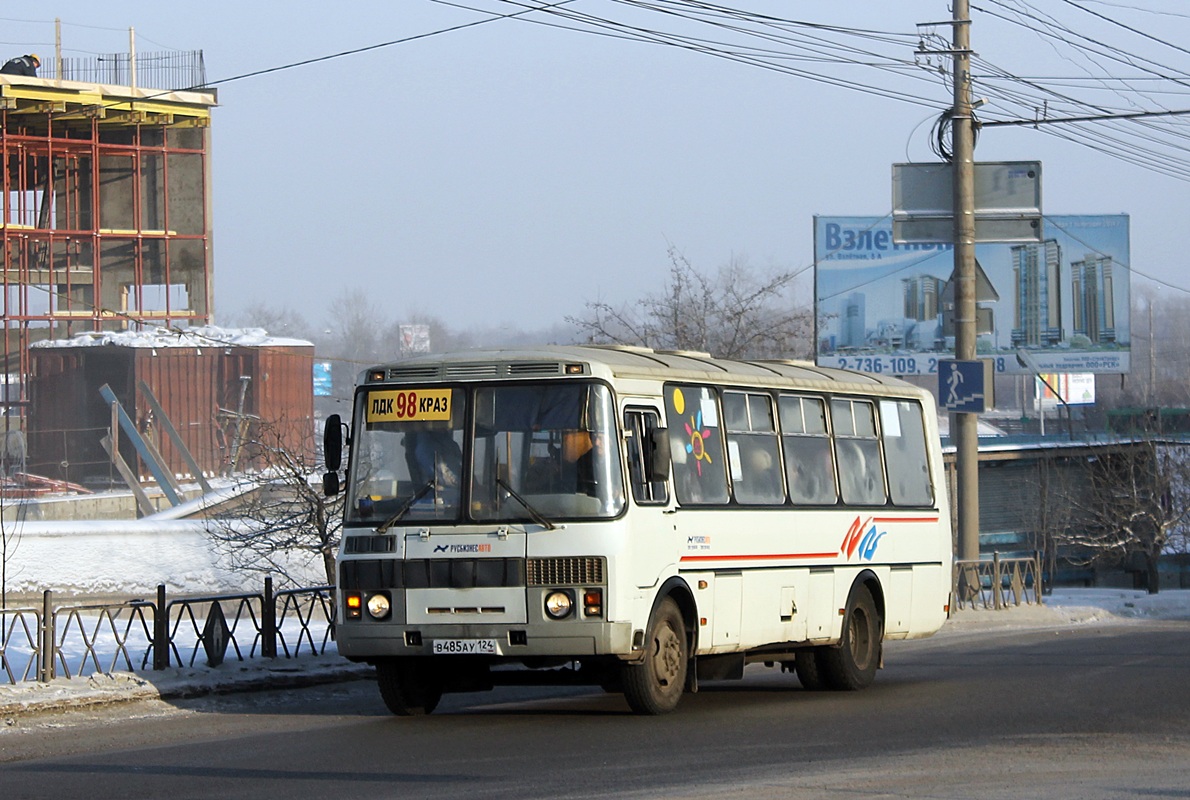 Красноярский край, ПАЗ-4234 № В 485 АУ 124