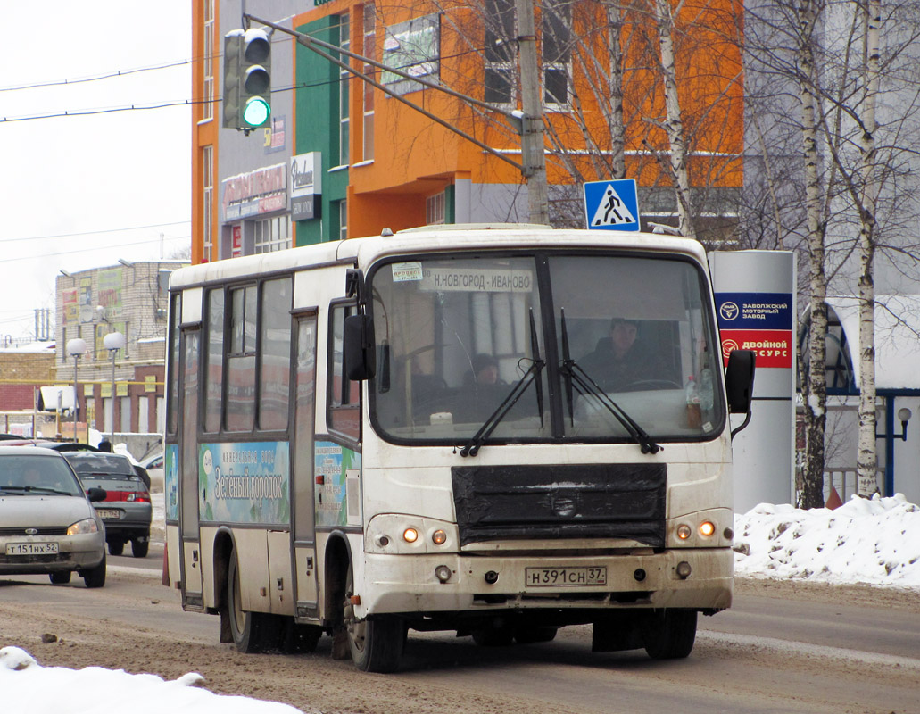 Ивановская область, ПАЗ-320402-03 № Н 391 СН 37