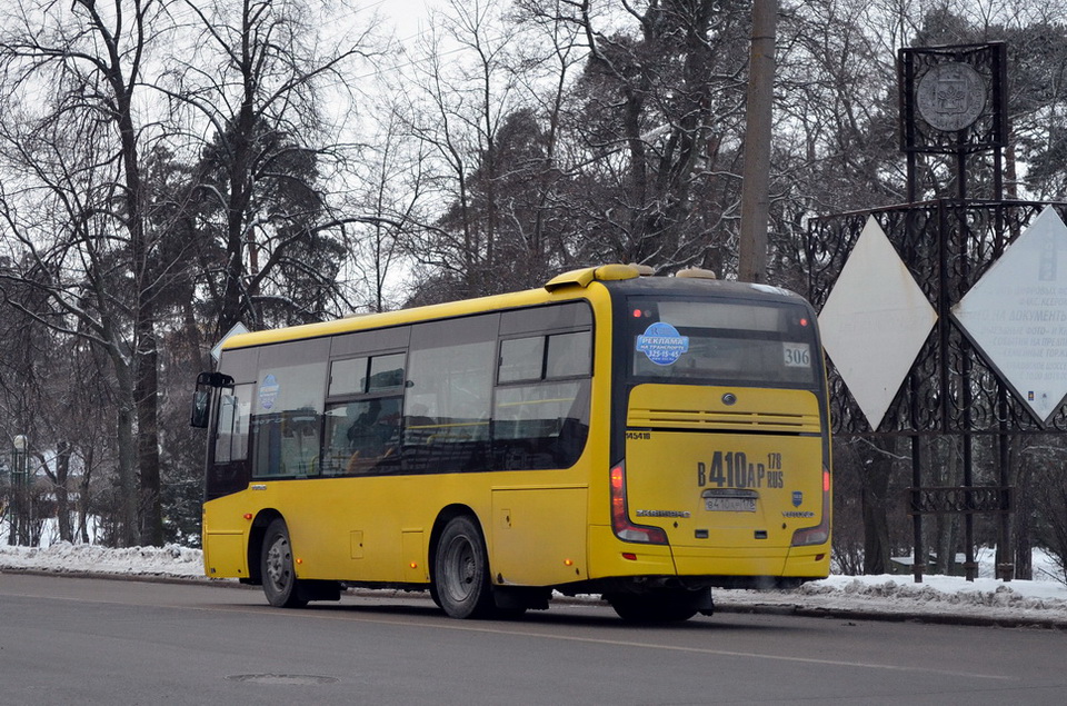 Санкт-Петербург, Yutong ZK6852HG № В 410 АР 178