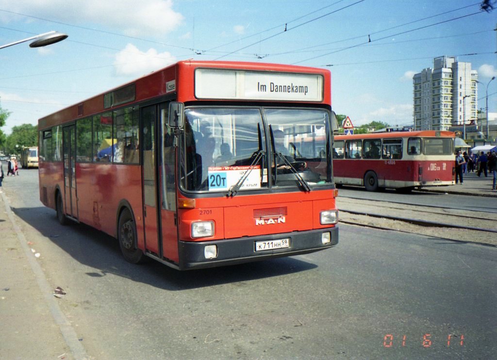 Пермский край, MAN 791 SL202 № К 711 НН 59