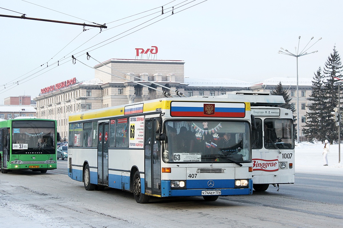 Красноярский край, Mercedes-Benz O405N № К 744 ЕР 124