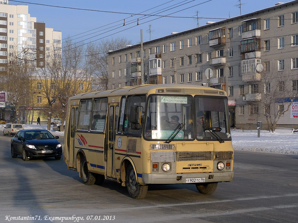 Свердловская область, ПАЗ-32054 № Т 902 ТС 96