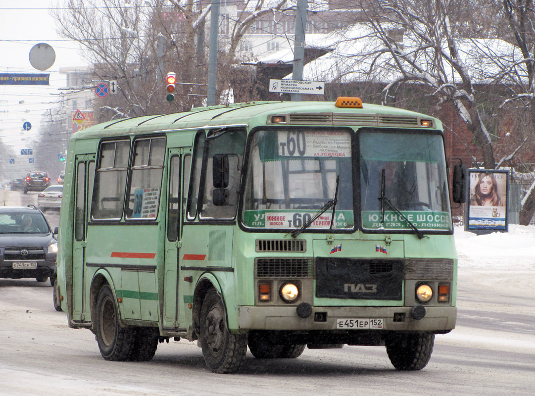 Нижегородская область, ПАЗ-32054 № Е 451 ЕР 152