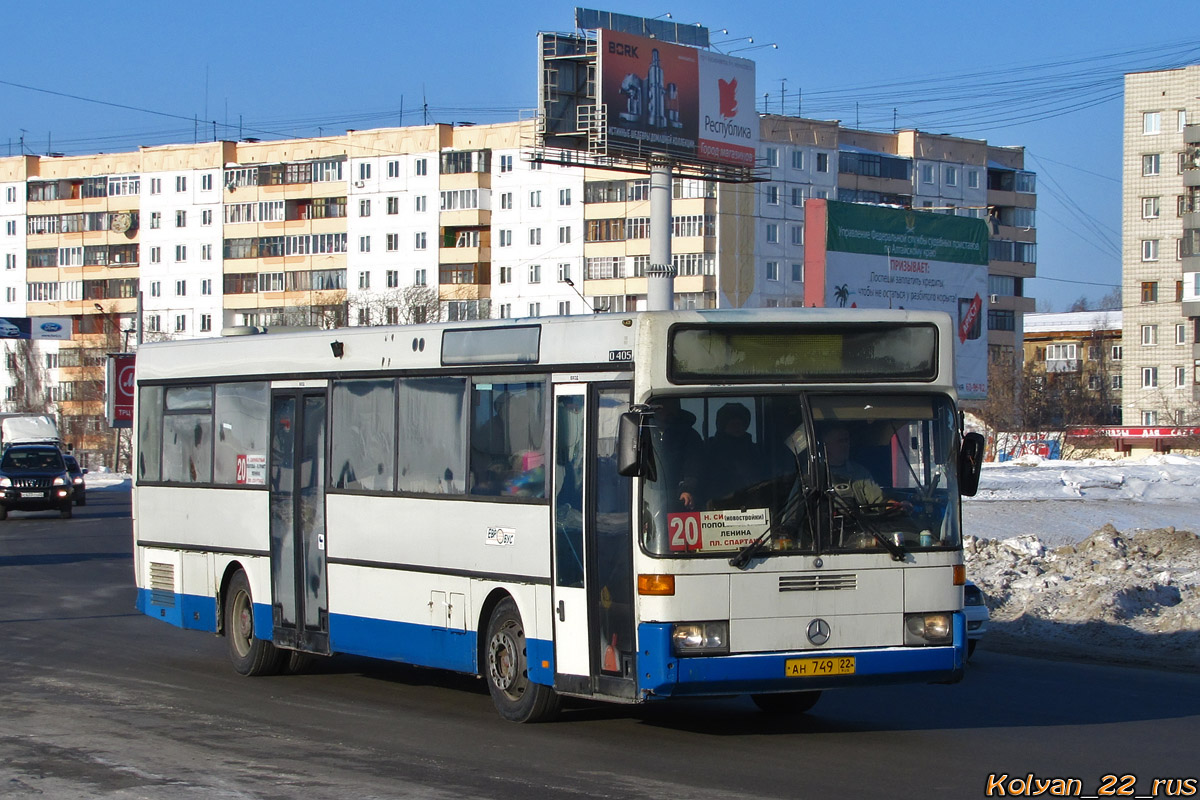 Алтайский край, Mercedes-Benz O405 № АН 749 22