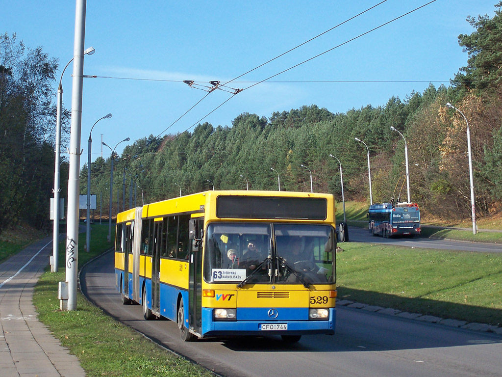 Литва, Mercedes-Benz O405G № 529